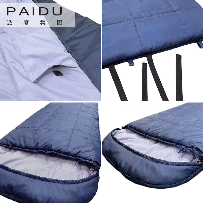 Paidu Envelope Sleeping Bag With Cap High-End Graphene Heating System Winter Nap Outdoor Heating