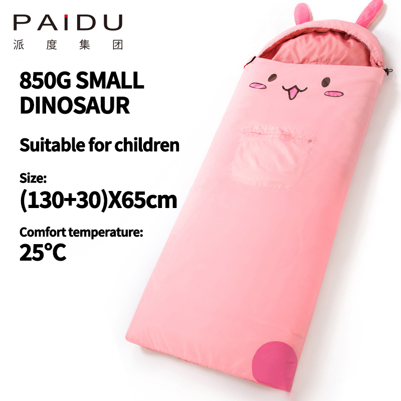Paidu Outdoor Camping Kids Sleeping Bag Summer Camp Lunch Insulated Dirt Warm Kick Is Suitable For Under 14 Years Old