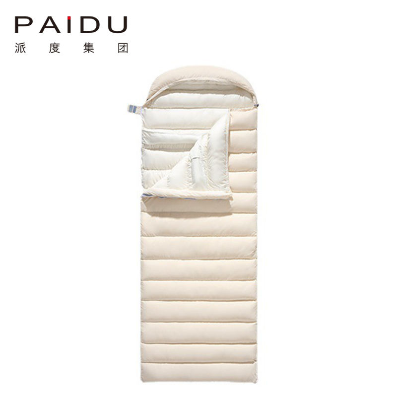 Paidu Down Sleeping Bag Adult Winter Thickening And Widening Cold Outdoor -30 Degrees Camping Four Seasons Universal