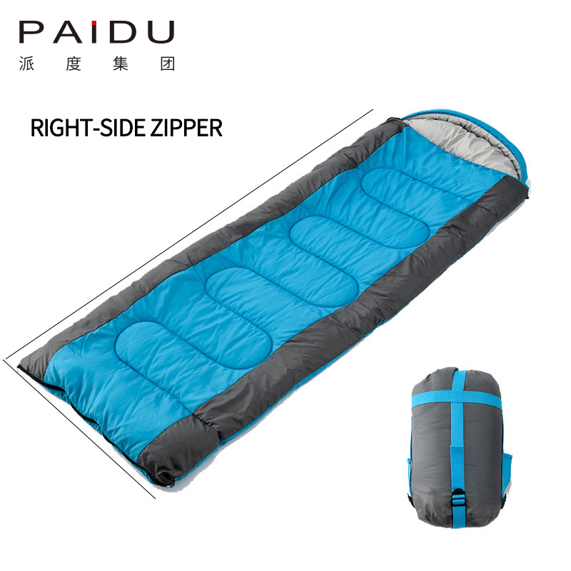 Paidu Envelope Sleeping Bag Interchangeable Hooded Adult Office Nap Field Outdoor Camping Hiking