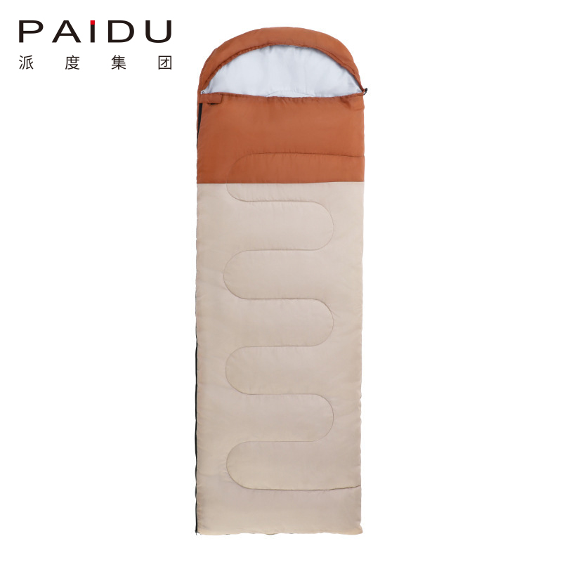 Paidu Four Seasons Sleeping Bag Adult Outdoor Camping Portable Patchable Single Double People 2.2kg