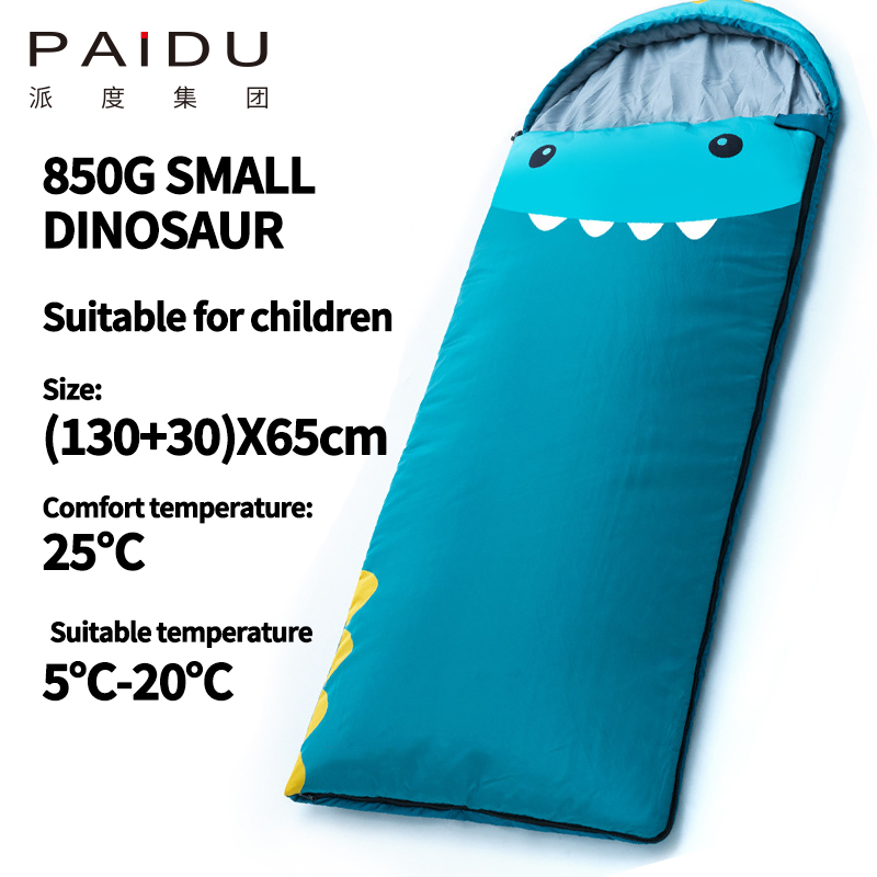 Paidu Outdoor Camping Kids Sleeping Bag Summer Camp Lunch Insulated Dirt Warm Kick Is Suitable For Under 14 Years Old