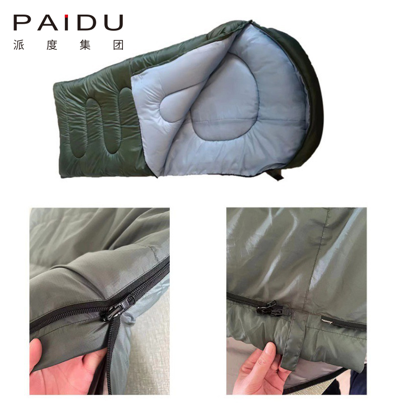 Paidu Sleeping Bag Adult Camping Lunch Break Indoor Thickened Warm Can Be Spliced Cold Anti-Freezing Outdoor