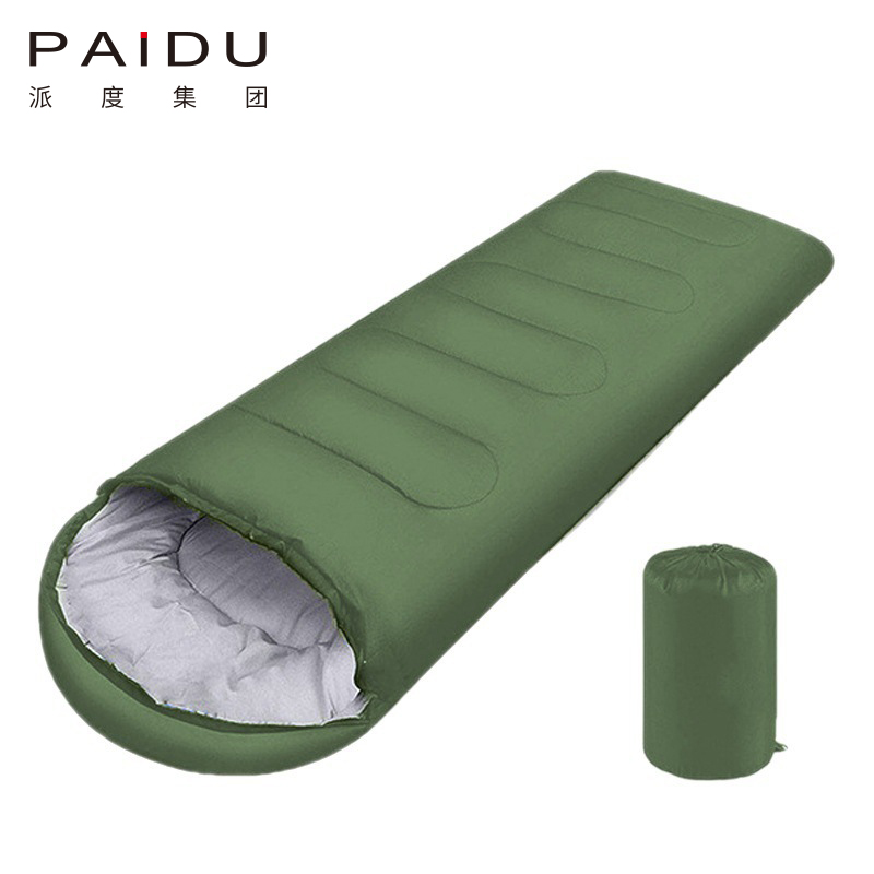Paidu Sleeping Bag Anti-Kick Hollow Cotton Summer Spring Outdoor Indoor Nap Neutral Solid Color Adult Cotton