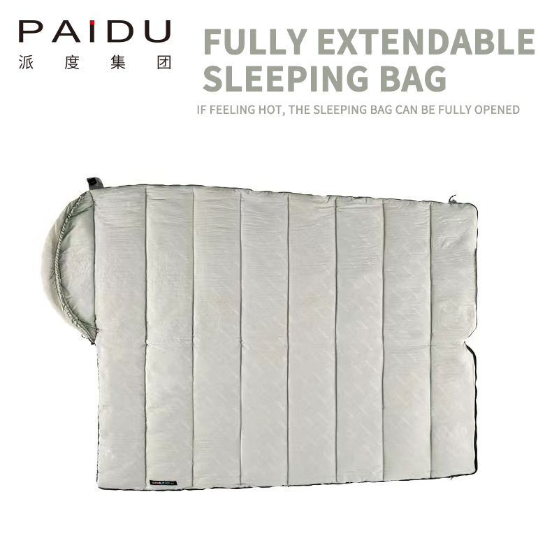Paidu Adult Sleeping Bag Outdoor Camping Winter Thickened Down Cotton Cold Resistant Warm Can Be Single Double