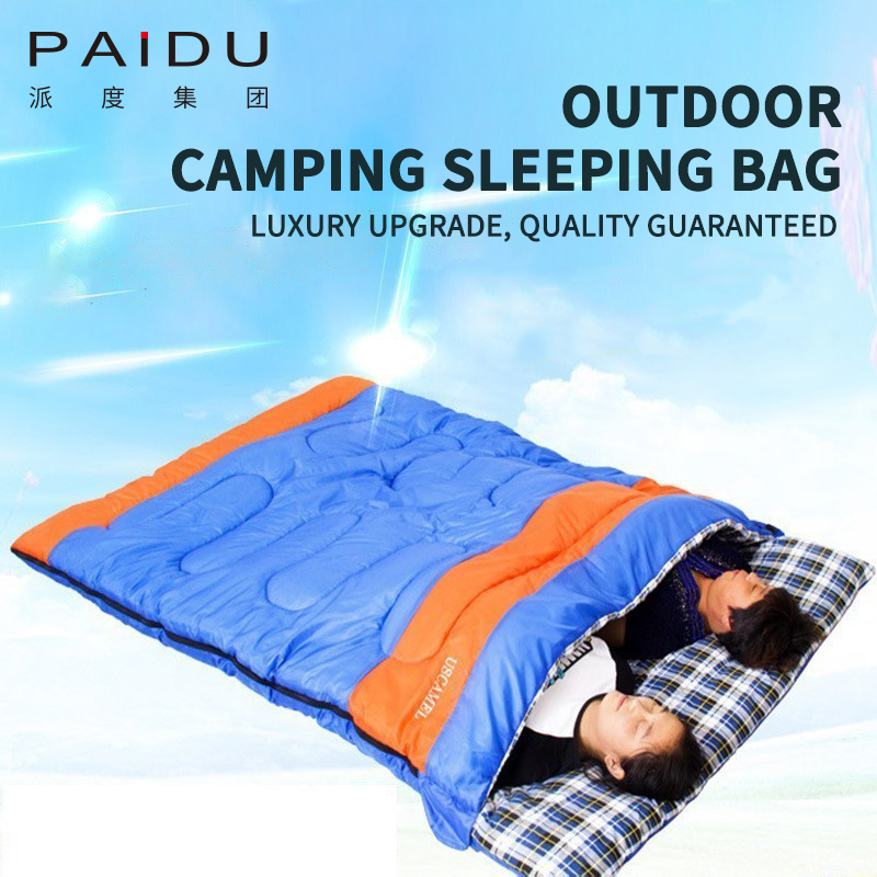 Paidu Sleeping Bag Adult Male And Female Couples Double Adult Indoor Thickening Outdoor Camping Spring And Winter Camping Trips