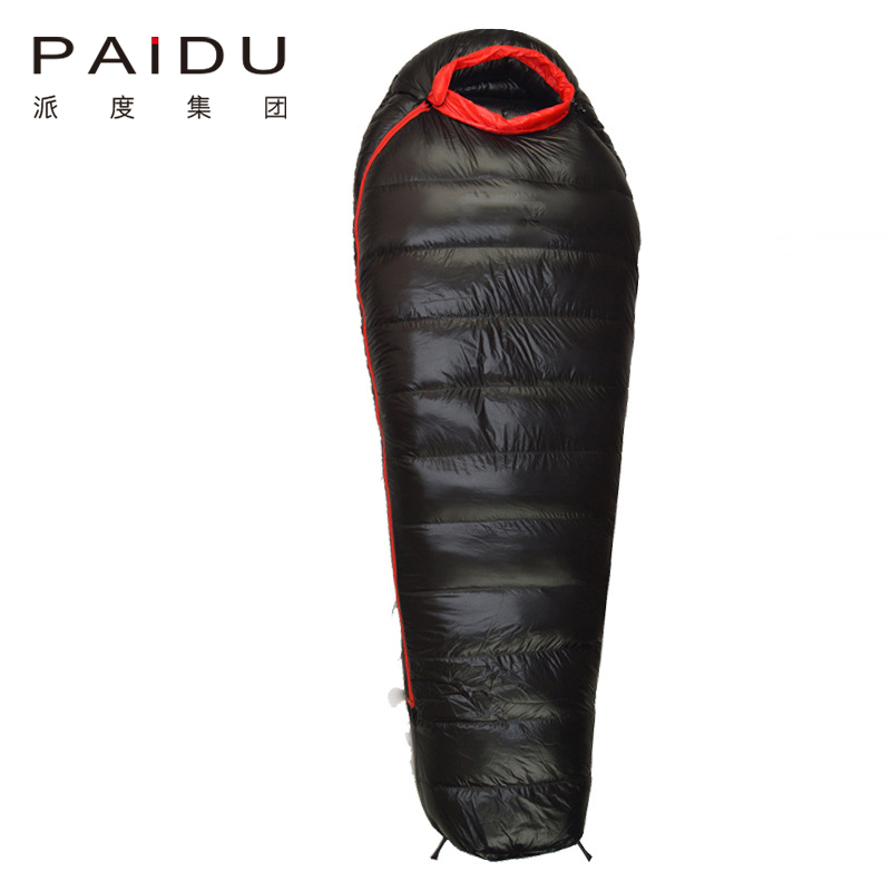 Paidu 210 * 75 * 40cm Outdoor Camping Lightweight Duck Down Sleeping Bag Adult Self Driving Tour Four Seasons Camping and Mountaineering