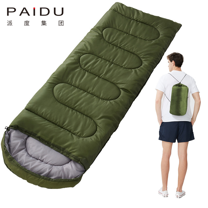 Paidu 5℃ Outdoor Camping and Camping Travel Four Seasons Universal Two Person Spliceable Outdoor Sleeping Bag