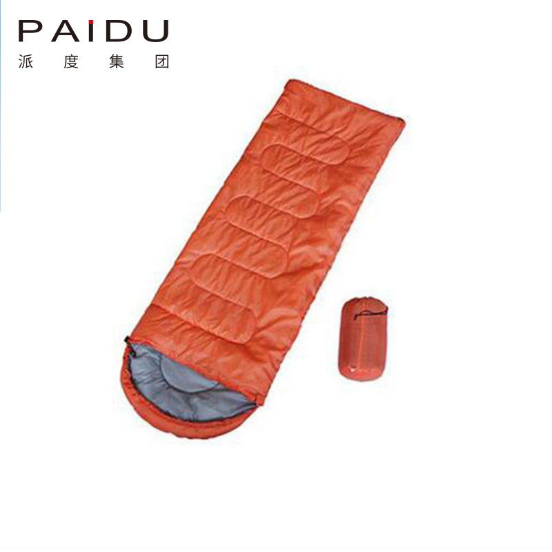 Paidu Outdoor Travel Envelope Sleeping Bag Adult Camping Self driving Warm Single Hat Style