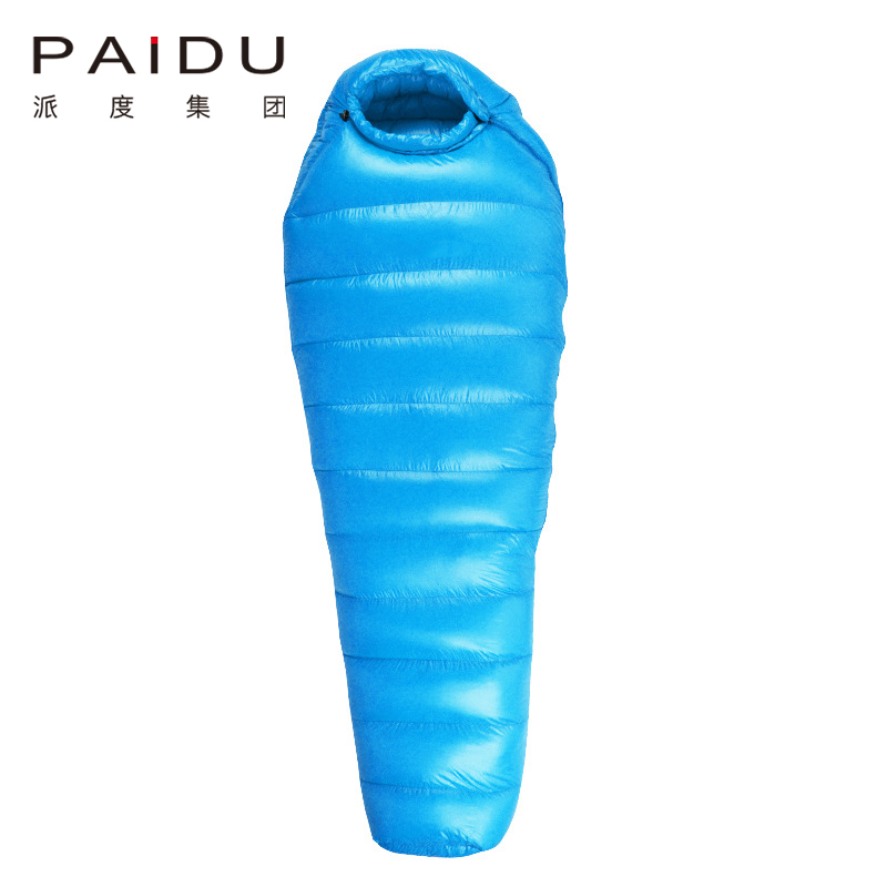 Paidu 210 * 75 * 40cm Outdoor Camping Lightweight Duck Down Sleeping Bag Adult Self Driving Tour Four Seasons Camping and Mountaineering