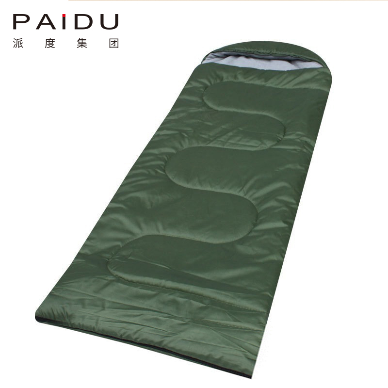 Paidu Outdoor Sleeping Bag Hollow Cotton Adult Sleeping Bag Autumn And Winter Four Seasons Camping Sleeping Bag Thick Envelope Sleeping Bag