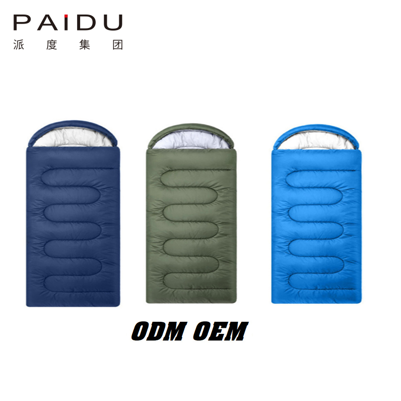 Paidu 10℃ Wholesale of sleeping bags, outdoor sleeping bags, camping sleeping bags, adult sleeping bags, envelope with hat sleeping bags by manufacturers