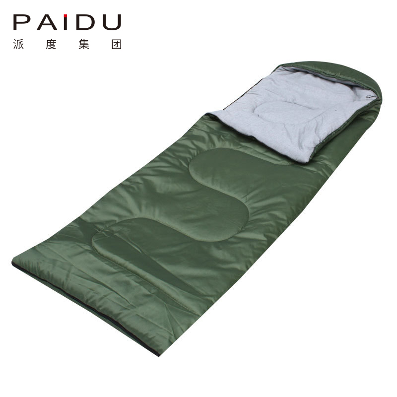 Paidu 210*70cm Army Green Sleeping Bag