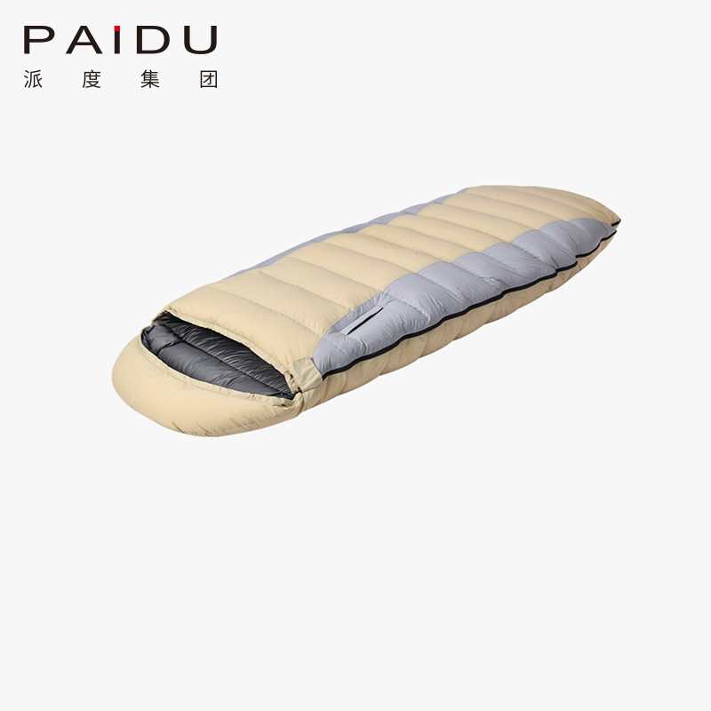 Paidu -5℃ Down Sleeping Bag for Adults Outdoor Winter Camping Adult Couples Plus Size Ultra Lightweight Carrying Duck Down Sleeping Bag