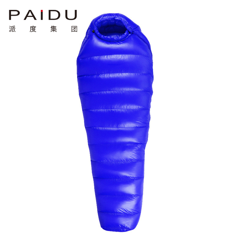 Paidu 210 * 75 * 40cm Outdoor Camping Lightweight Duck Down Sleeping Bag Adult Self Driving Tour Four Seasons Camping and Mountaineering