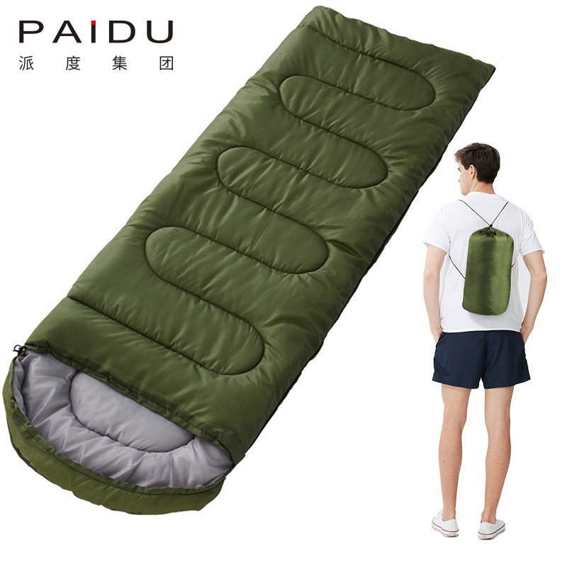 Paidu 5℃-20℃ Outdoor Camping and Camping Travel Four Seasons Universal Two Person Spliceable Outdoor Sleeping Bag