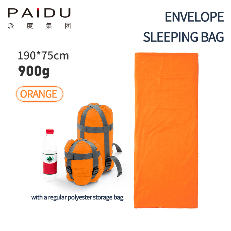 Paidu Envelope Sleeping Bag Camping Office Lunch Sleeping Bag Outdoor Supplies Mini Compact Adult Outdoor 900g