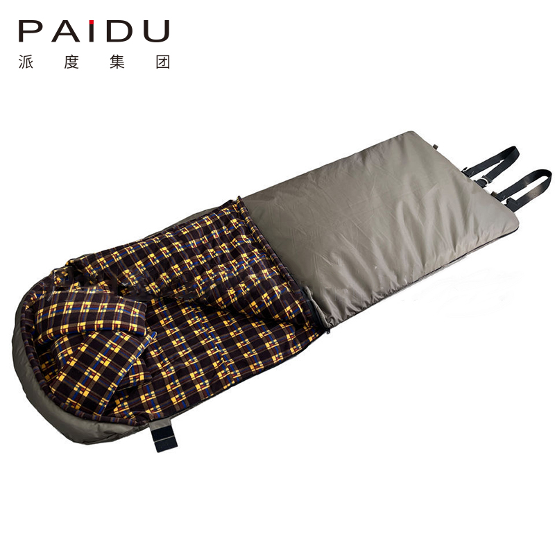 Paidu 4Kg Waterproof Fishing Sleeping Bag Oxford Flannel Cold Resistant 10 Degrees Below Zero