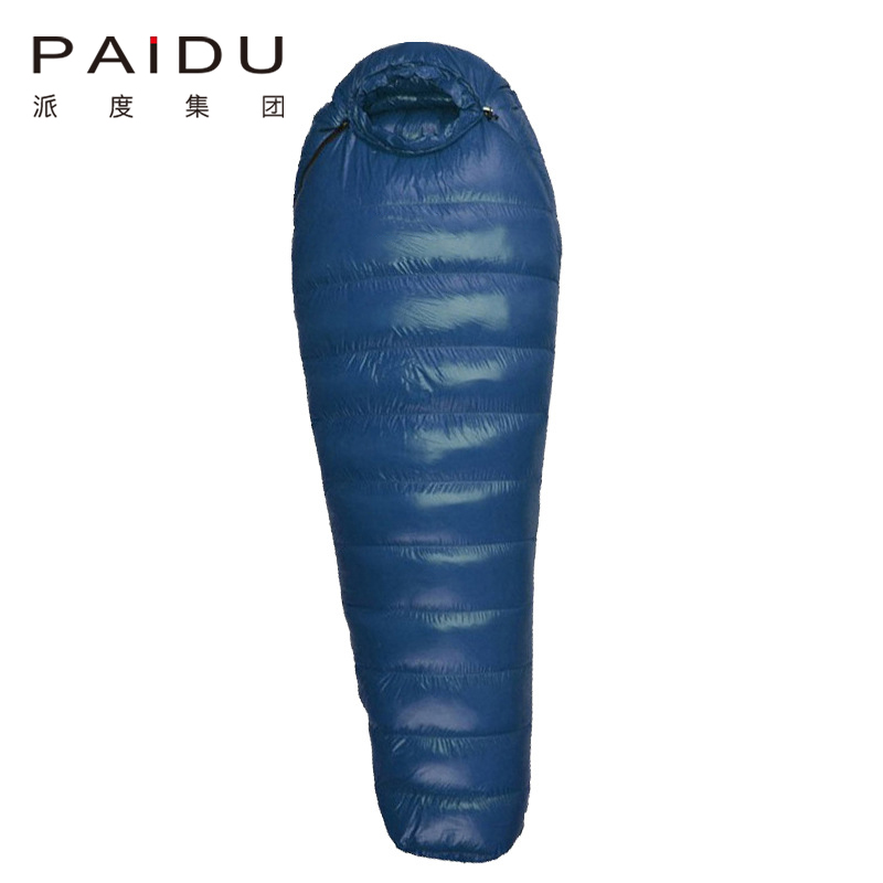 Paidu 210 * 75 * 40cm Outdoor Camping Lightweight Duck Down Sleeping Bag Adult Self Driving Tour Four Seasons Camping and Mountaineering