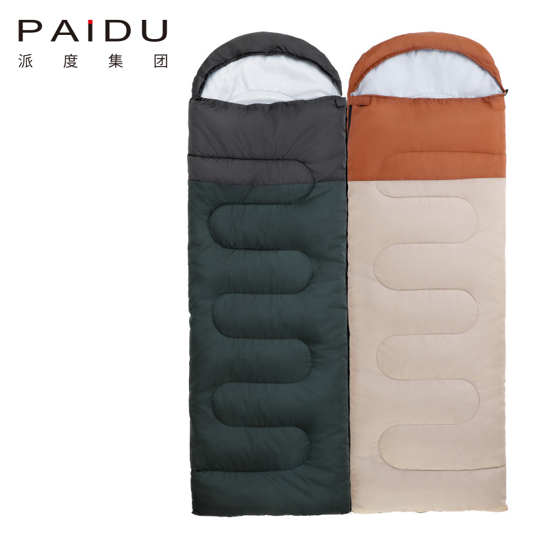 Paidu Wholesale of adult seasonal spliced sleeping bags, single person indoor lunch break, dirt free sleeping bags
