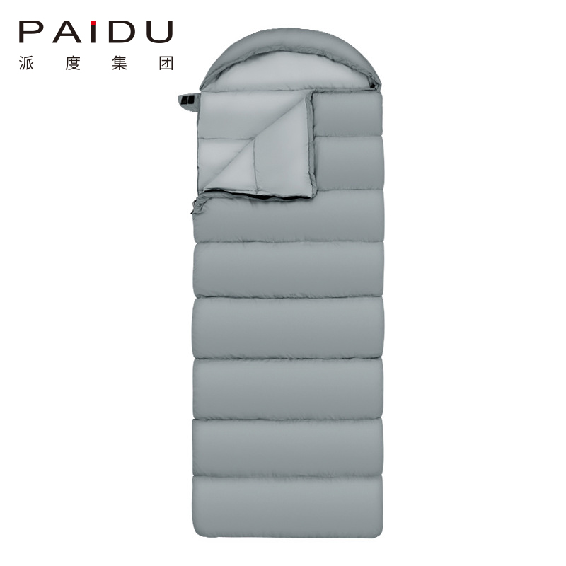 Paidu Envelope sleeping bag, outdoor camping sleeping bag, thickened adult hollow cotton winter sleeping bag