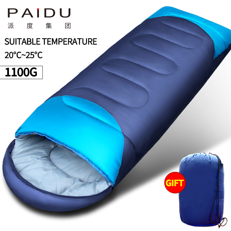 Paidu Outdoor sleeping bag for adults camping, warm cotton sleeping bag for adults camping