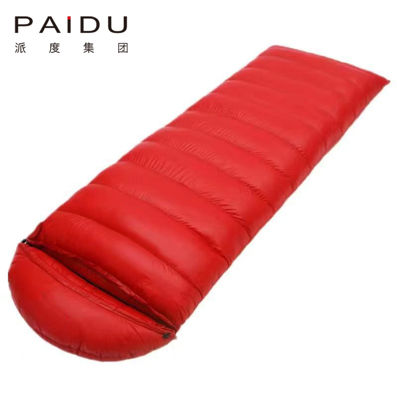 Paidu Goose Down Sleeping Bag Adult Outdoor Camping Super Light Thickened All Seasons Cold Warm Waterproof