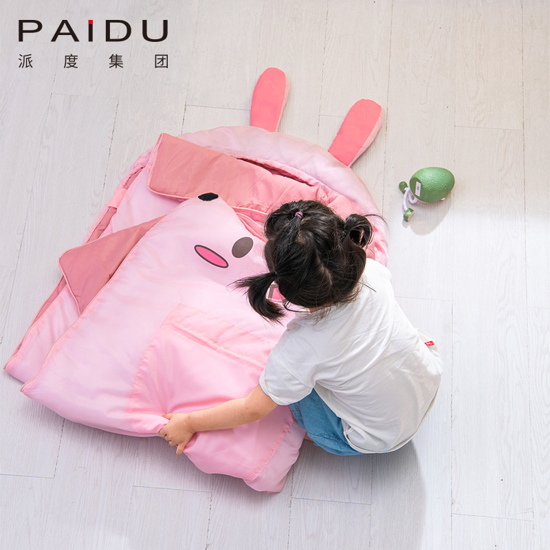 Paidu Outdoor Camping Kids Sleeping Bag Summer Camp Lunch Insulated Dirt Warm Kick Is Suitable For Under 14 Years Old