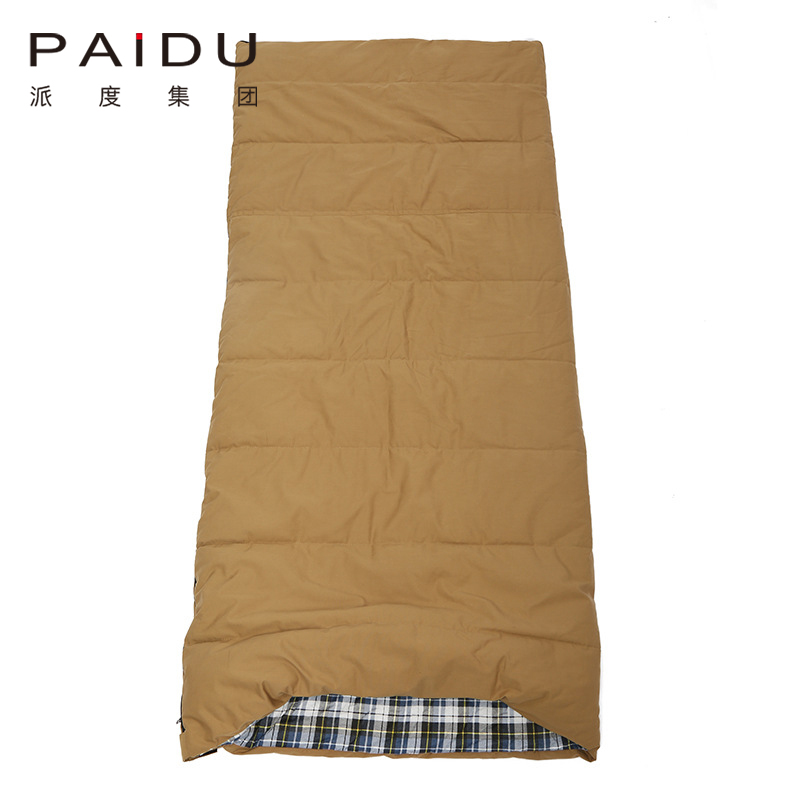 Paidu Canvas Envelope Sleeping Bag Autumn Winter Waterproof Warm Cold Resistance Minus 30 Degrees 5Kg