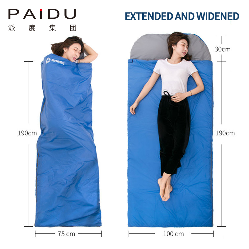 Paidu Winter Travel Sleeping Bag For Adults Outdoor Single Men And Women In Winter Adults Insulated Dirty Thickened Warm Portable Indoor