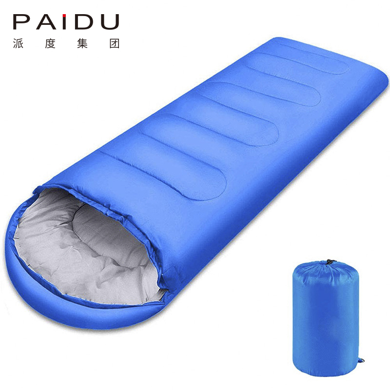 Paidu Envelope sleeping bag, outdoor camping sleeping bag, thickened adult hollow cotton winter sleeping bag