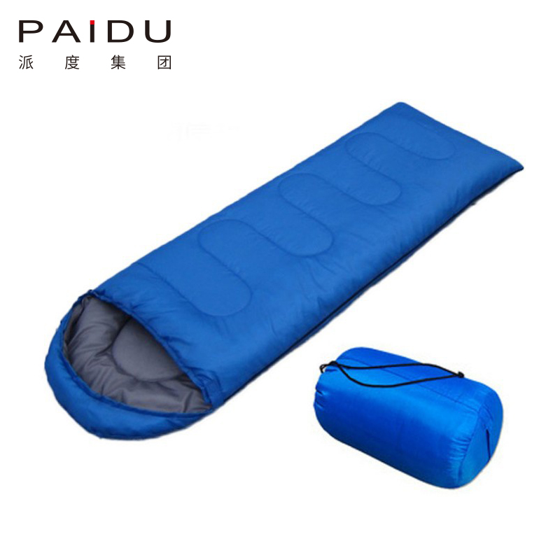 Paidu Spring Summer Autumn Envelope Adult Sleeping Bag Outside Camping Single Sleeping Bag Can Be Customized Sticker