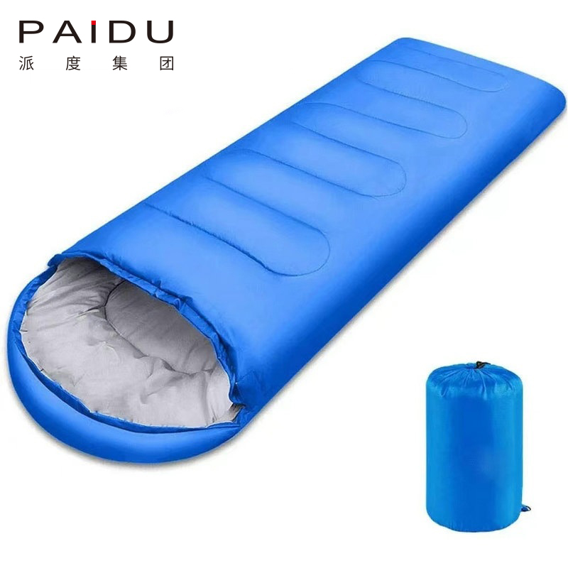 Paidu Four Seasons All-Purpose Envelope Hooded Outdoor Sleeping Bag Camping Adult Sleeping Bag