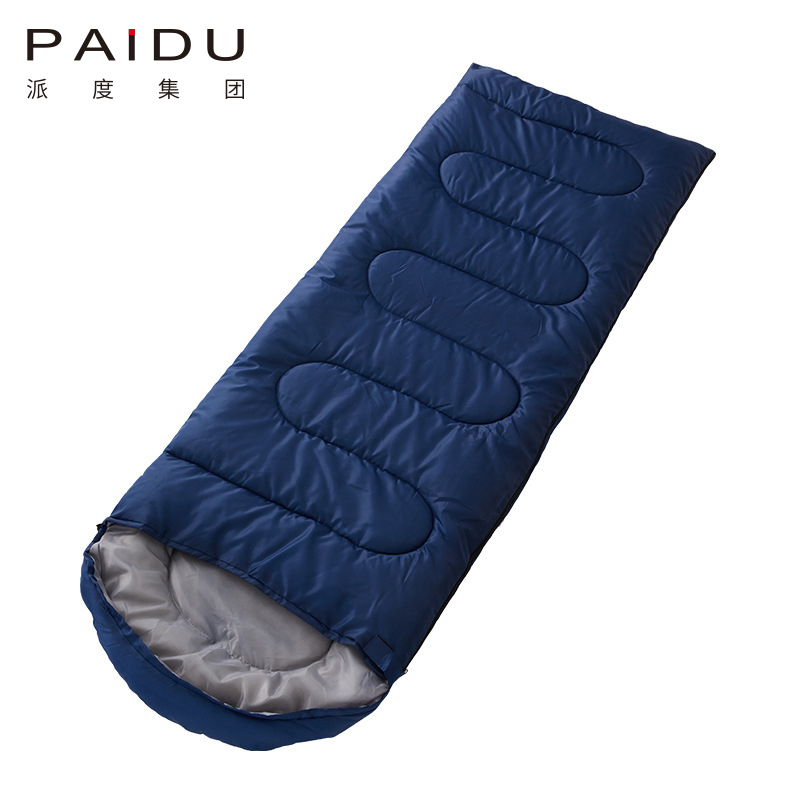 Paidu Adult Outdoor Spring and Autumn Season Adult Men and Women Thickened and Warm Portable Envelope Sleeping Bag