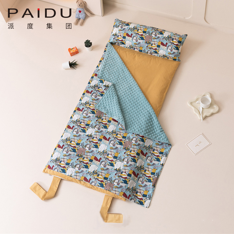 Paidu Four Seasons Spring And Autumn Portable Sleeping Bag Summer Camp Mat For Kindergarten Children Nap Mat