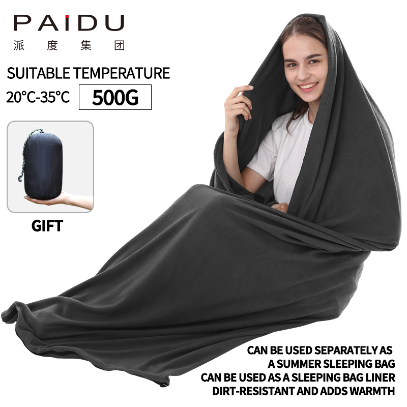 Paidu 210 * 75cm Outdoor sleeping bag for adults camping, warm cotton sleeping bag for adults camping