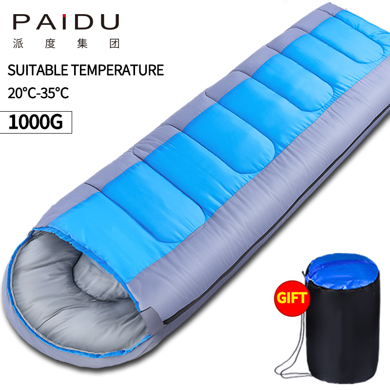 Paidu Outdoor sleeping bag for adults camping, warm cotton sleeping bag for adults camping