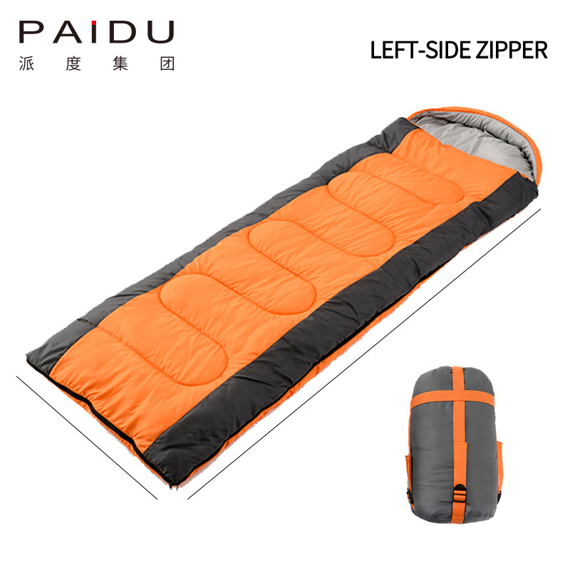 Paidu Sleeping Bag Interchangeable Hooded Adult Outdoor Camping Envelope Sleeping Bag Camping Office Nap Field Camp Hike