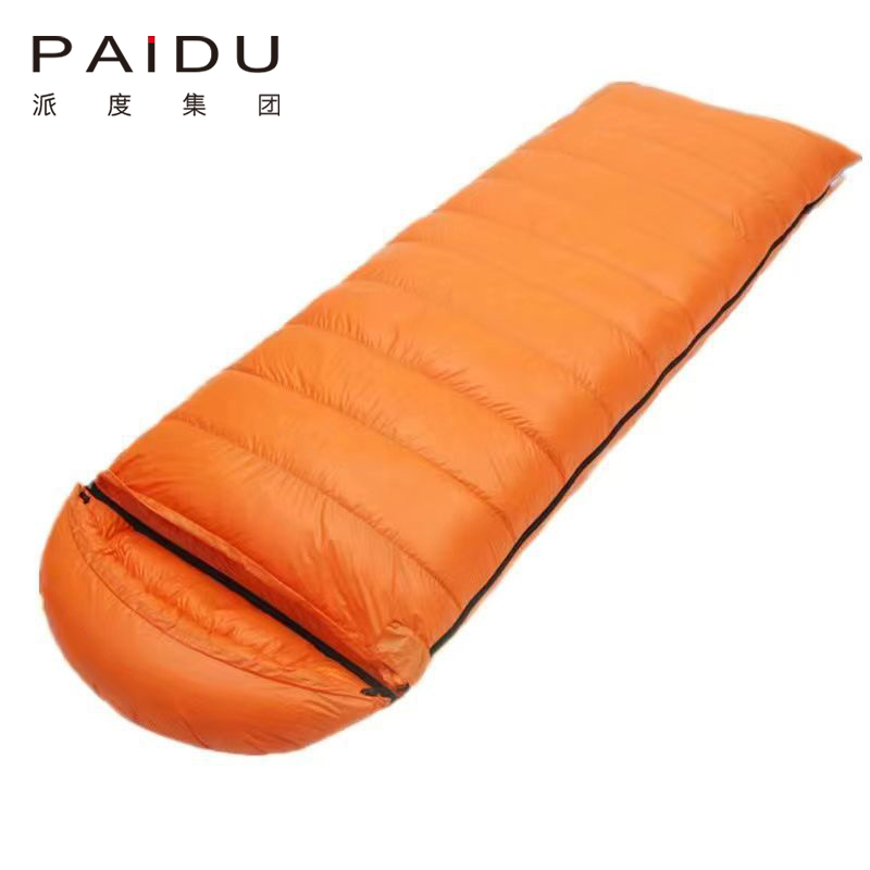 The development of the sleeping bag