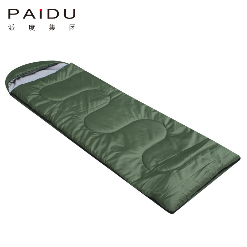 Paidu Envelope Sleeping Bag Outdoor Camping Sleeping Bag Thickened Hollow Cotton Winter Sleeping Bag For Adults