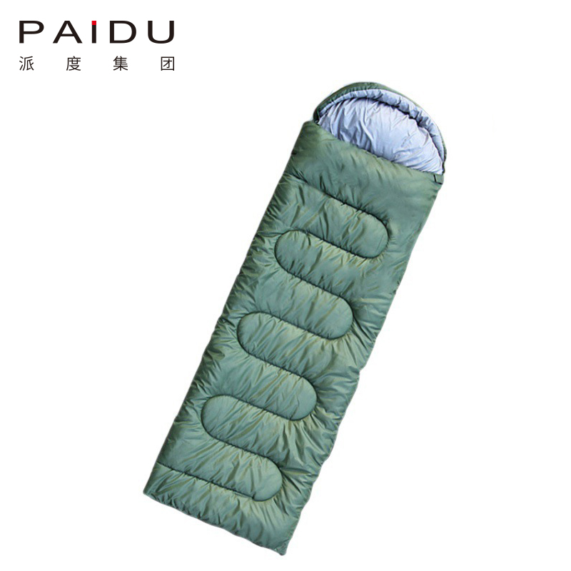 Paidu Outdoor Sleeping Bag Adult Camping Lunch Break Indoor Thickened Warm Can Be Spliced Cold Anti-Freezing Sleeping Bag