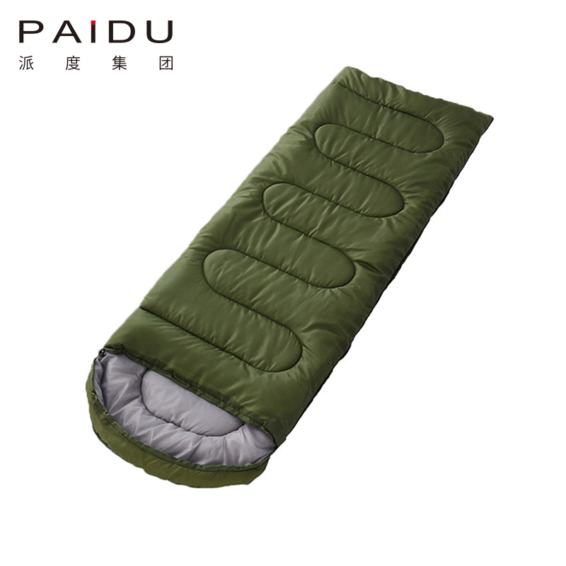Paidu Adult Outdoor Spring and Autumn Season Adult Men and Women Thickened and Warm Portable Envelope Sleeping Bag