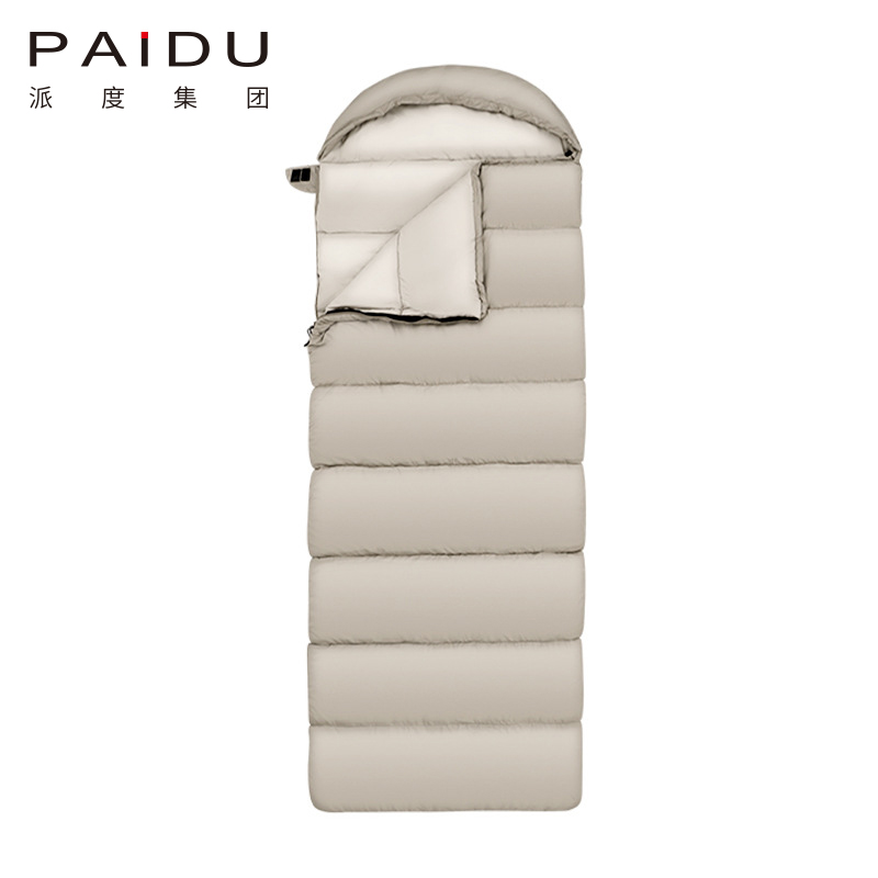 Paidu 190 * 75 * 50cm Envelope sleeping bag, outdoor camping sleeping bag, thickened adult hollow cotton winter sleeping bag